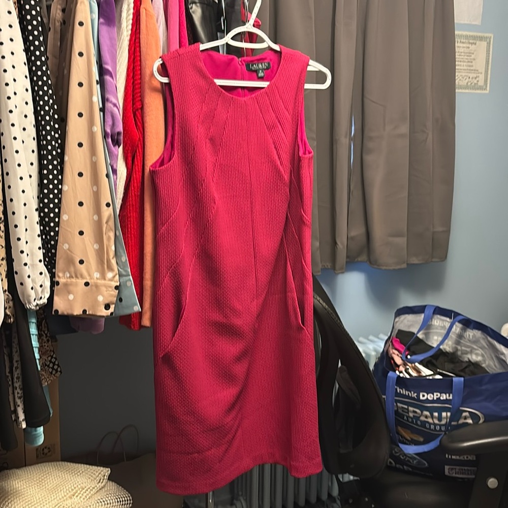 Pink Ralph Lauren dress